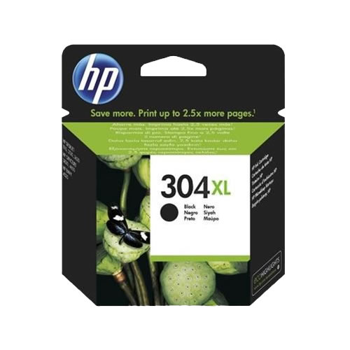 Tinteiro Original HP 304 XL (N9K08A) Preto