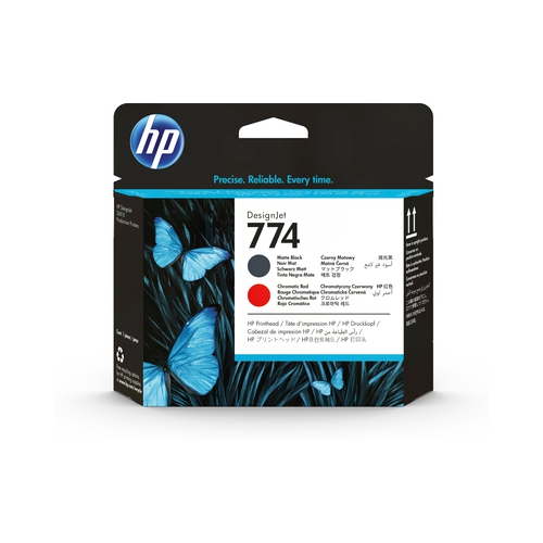 Cabeça de Impressão HP 774 Preto / Vermelho