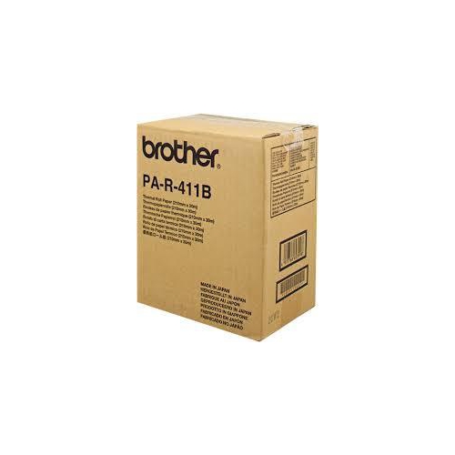 Rolo Papel Térmico Brother PAR411 Pack de 6