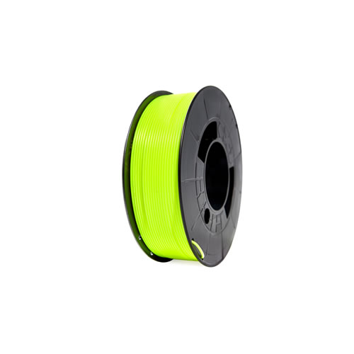 Filamento 3D PLA 1.75mm 1kg Amarelo Fluorescente