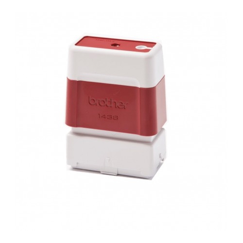 Estrutura Carimbo Brother 14mm x 38mm Vermelho