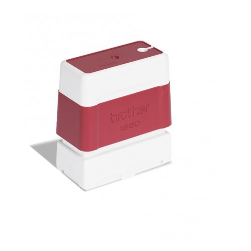 Estrutura Carimbo Brother 18mm x 50mm Vermelho