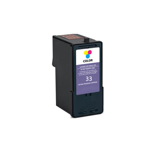Tinteiro Reciclado Lexmark 33 (18CX033)Tricolor