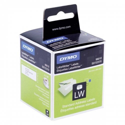 Etiquetas Dymo Térmicas 99010 28X89MM 2 rol. 130un