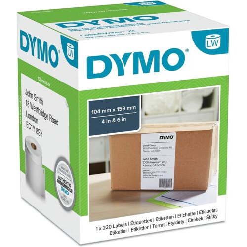 Etiquetas Dymo 104x159mm Rolo 220un.