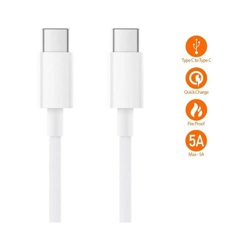 Cabo Xiaomi USB 2.0 Tipo C para Tipo C 1.5m