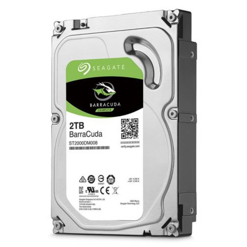 Disco Rígido Seagate BarraCuda 2TB 3.5 SATA III