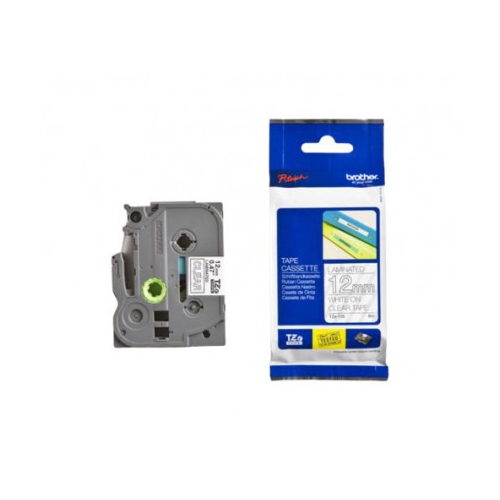 Fita Original Brother TZe135 Transp/Branco 12mm
